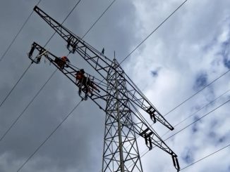 Strommasten im Neckartal werden saniert