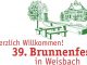 Weisbach feiert das 39. Brunnenfest